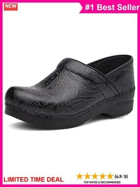 Dansko Professional Leather Clog Comfort Work Shoe